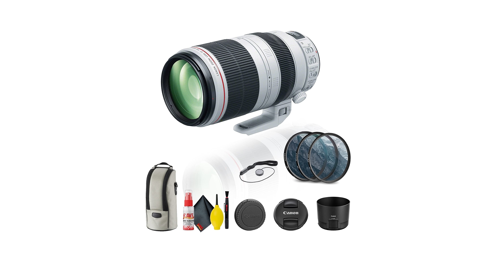 Amazon.com : Canon EF 100-400mm f/4.5-5.6L is II USM Lens